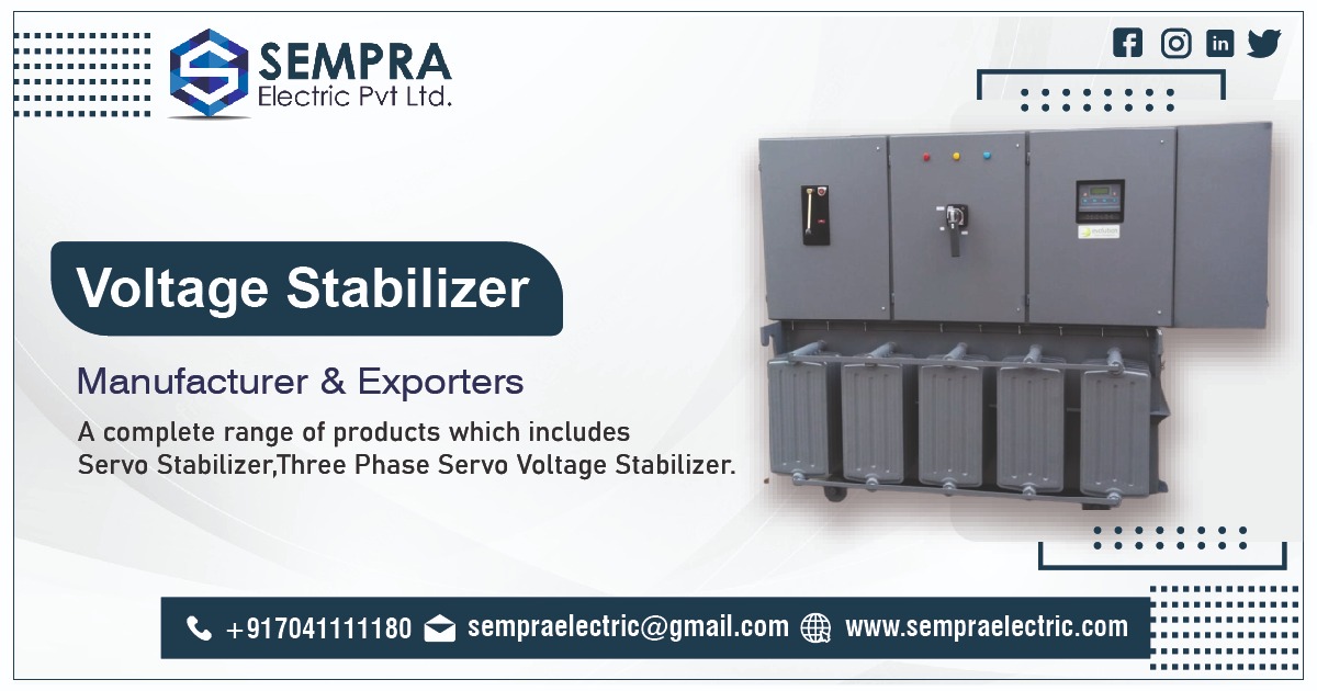 Voltage Stabilizer Supplier in Iraq
