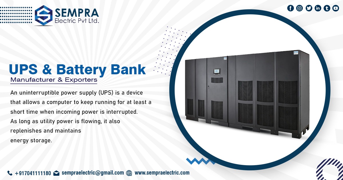 Exporter of UPS and Battery Bank in Nigeria