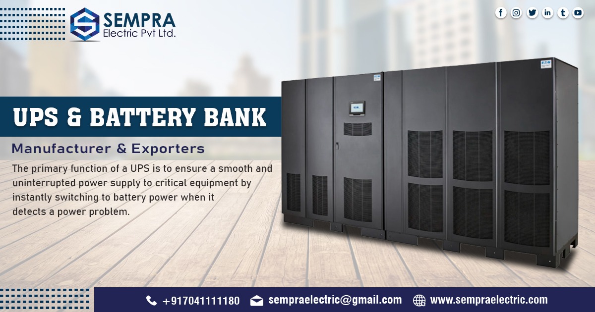 Exporter of UPS and Battery Bank In Nigeria