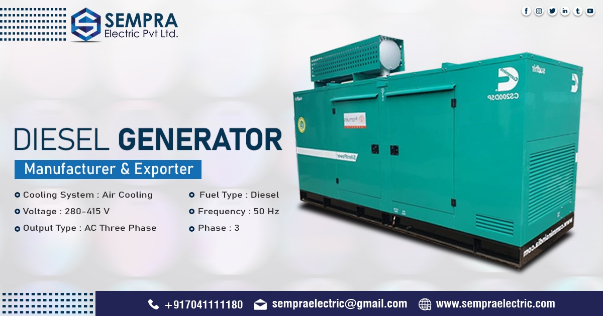 Exporter of Industrial Generator in Nigeria