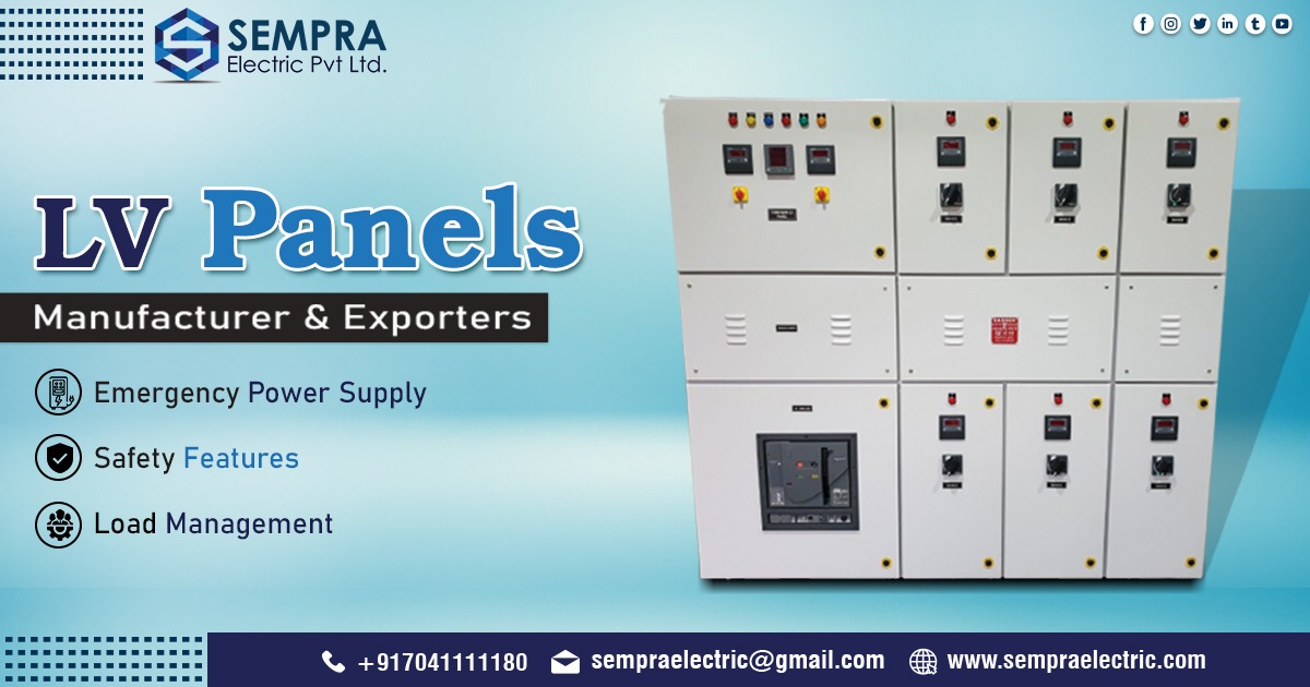 Exporter of LV Panels in Maldives