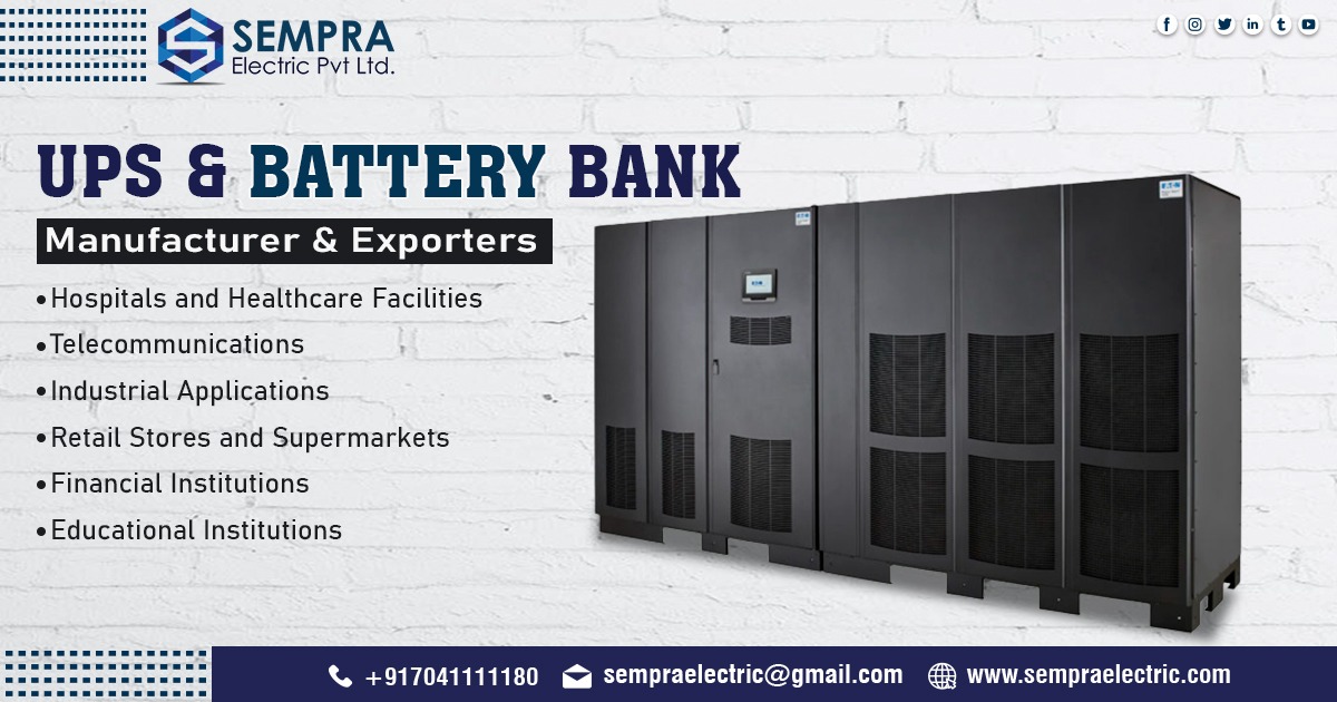 Supplier of UPS and Battery Bank in Botswana