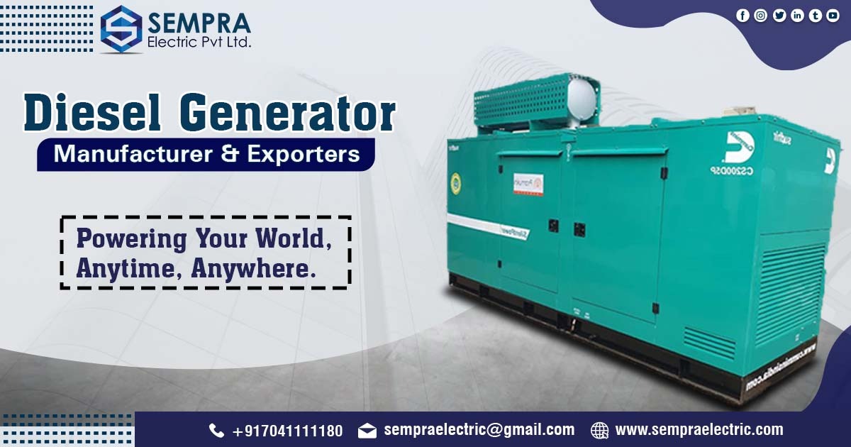 Exporter of Diesel Generator in Nigeria