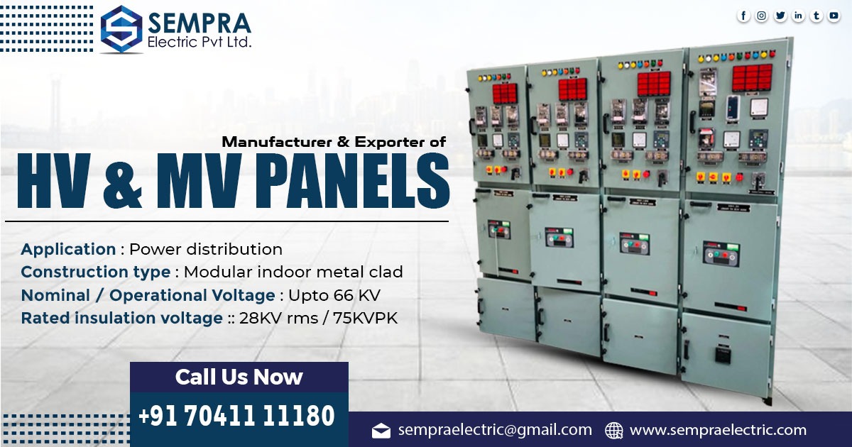 Exporter of HV and MV Panels in Mauritius