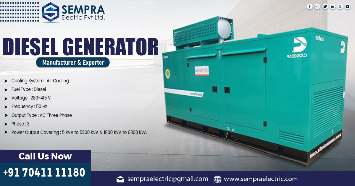 Exporter of Diesel Generator in Comoros