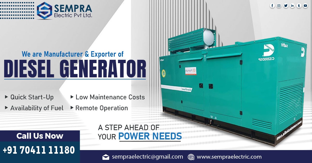 Diesel Generator Exporter in Swaziland