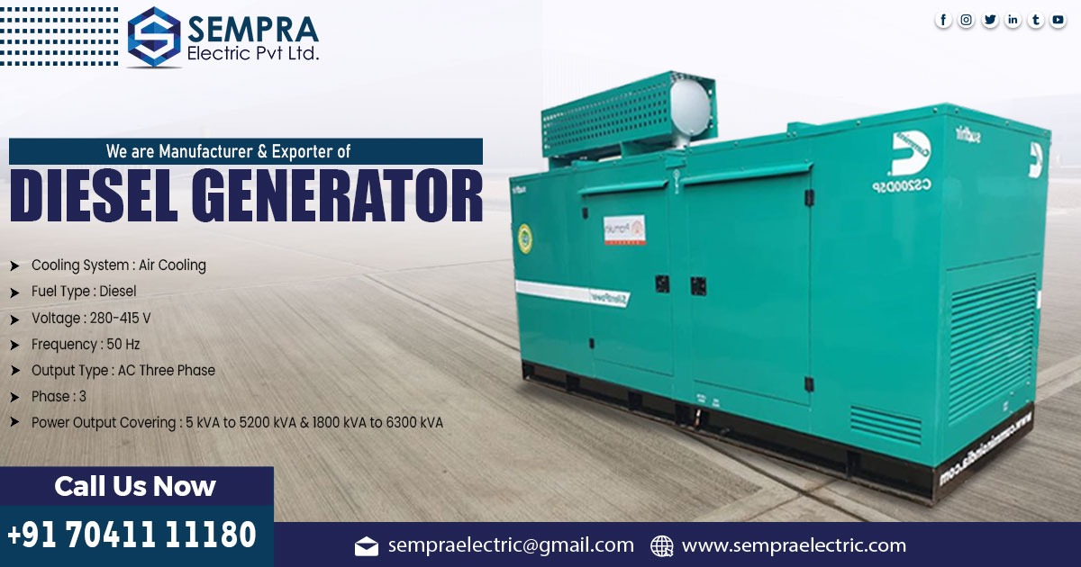 Exporter of Diesel Generator in Gambia