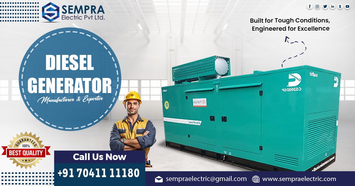 Exporter of Diesel Generator in Ghana