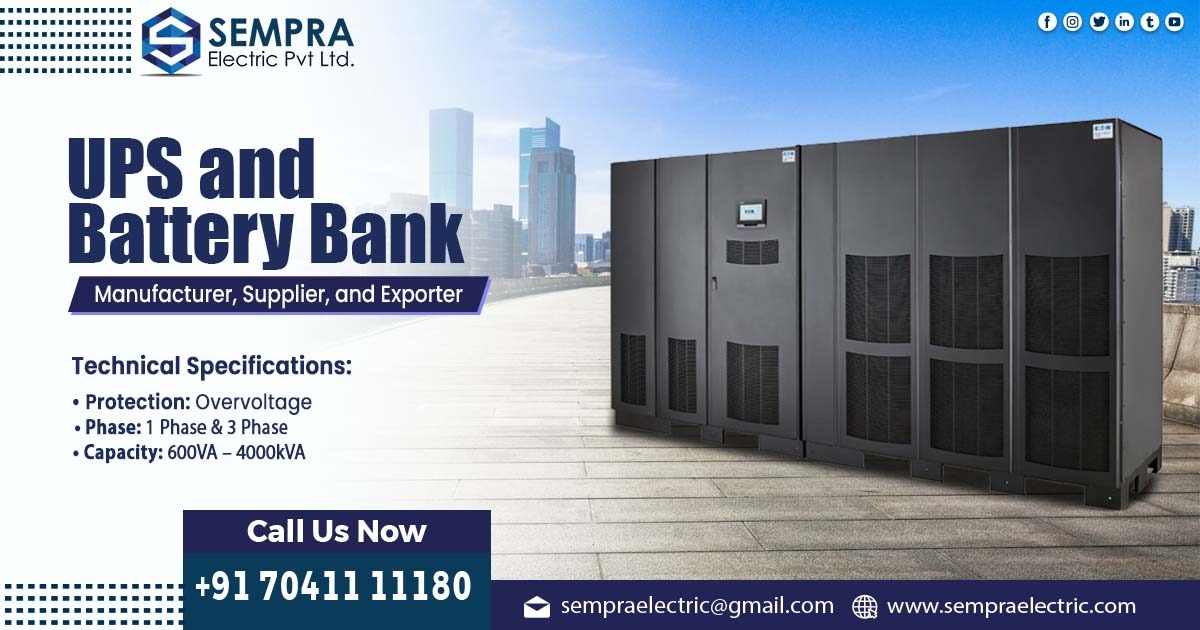 UPS and Battery Bank in Senegal