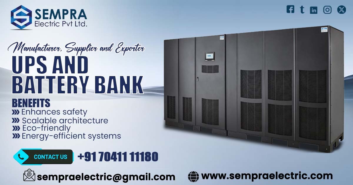 UPS and Battery Bank in Eritrea
