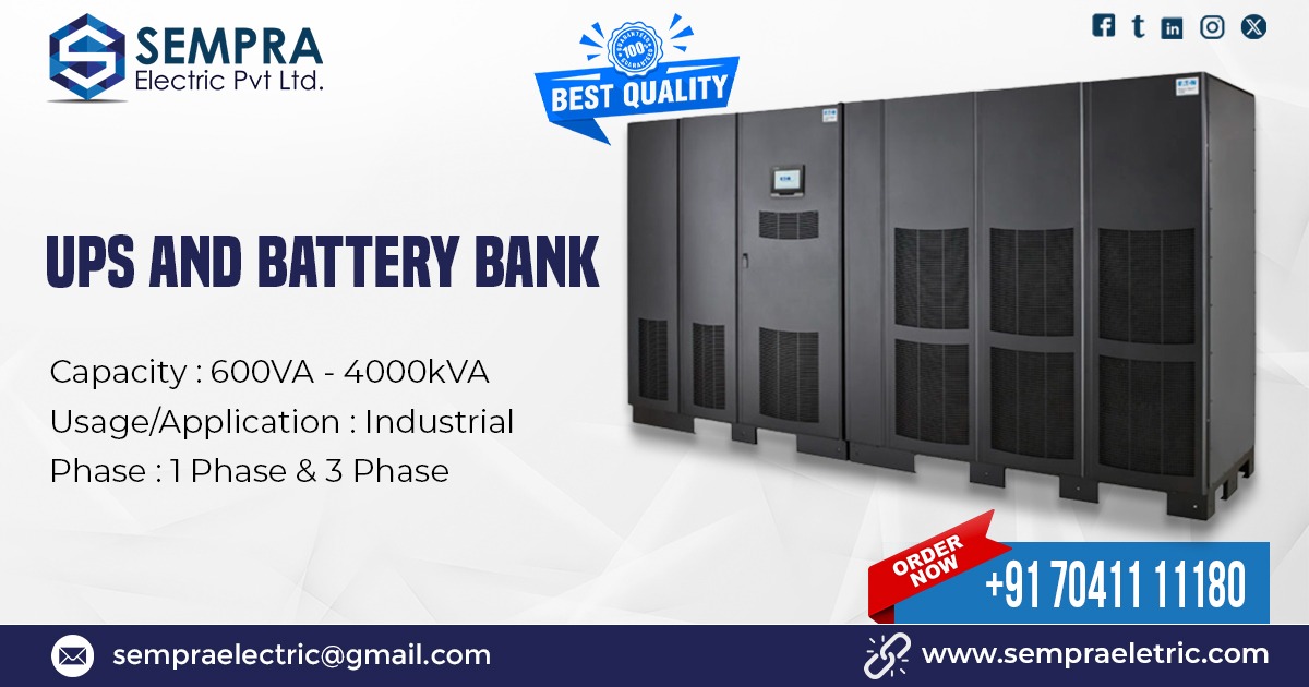 UPS and Battery Bank in Gabon