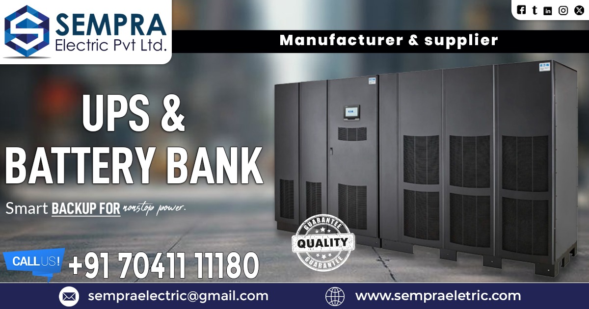 UPS and Battery Bank in Mauritius