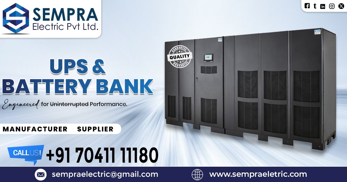 UPS and Battery Bank in Angola