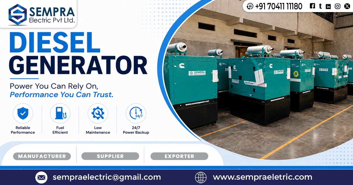 Diesel Generator Exporter in Mauritius