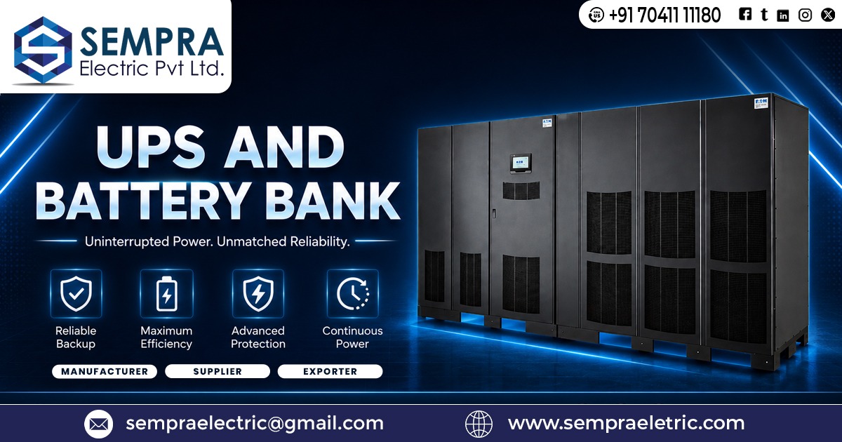 UPS and Battery Bank in Uganda