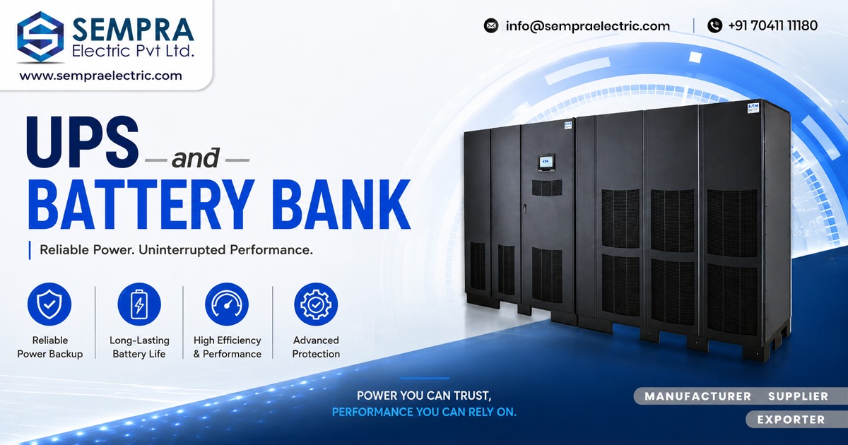 UPS and Battery Bank in Burkina Faso