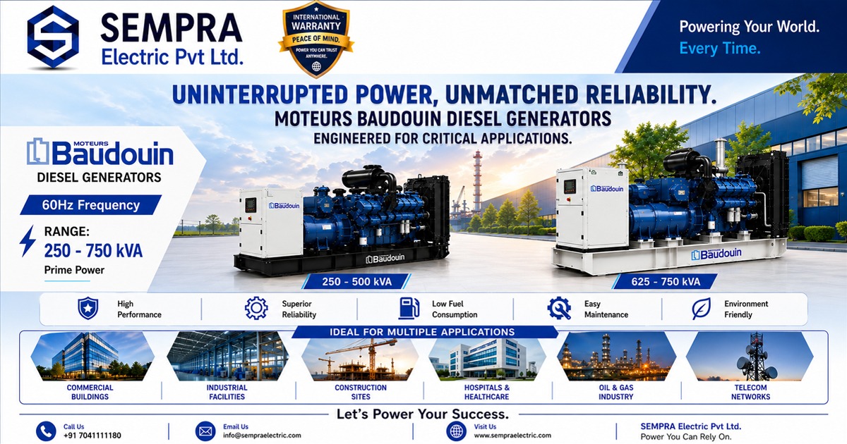 Moteurs Baudouin Diesel Generators in Philippines
