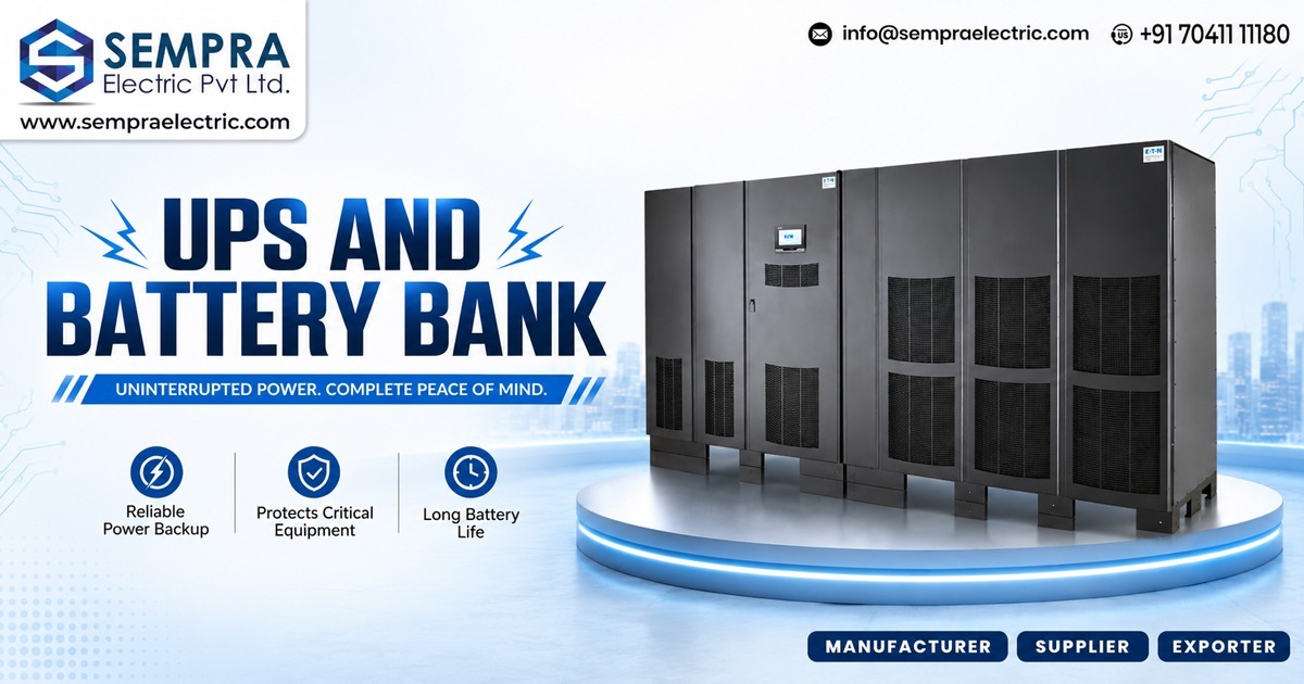 UPS and Battery Bank in Mozambique