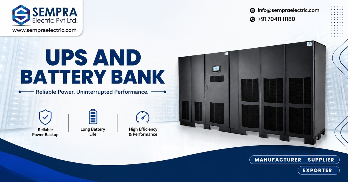 UPS and Battery Bank Exporter in Madagascar