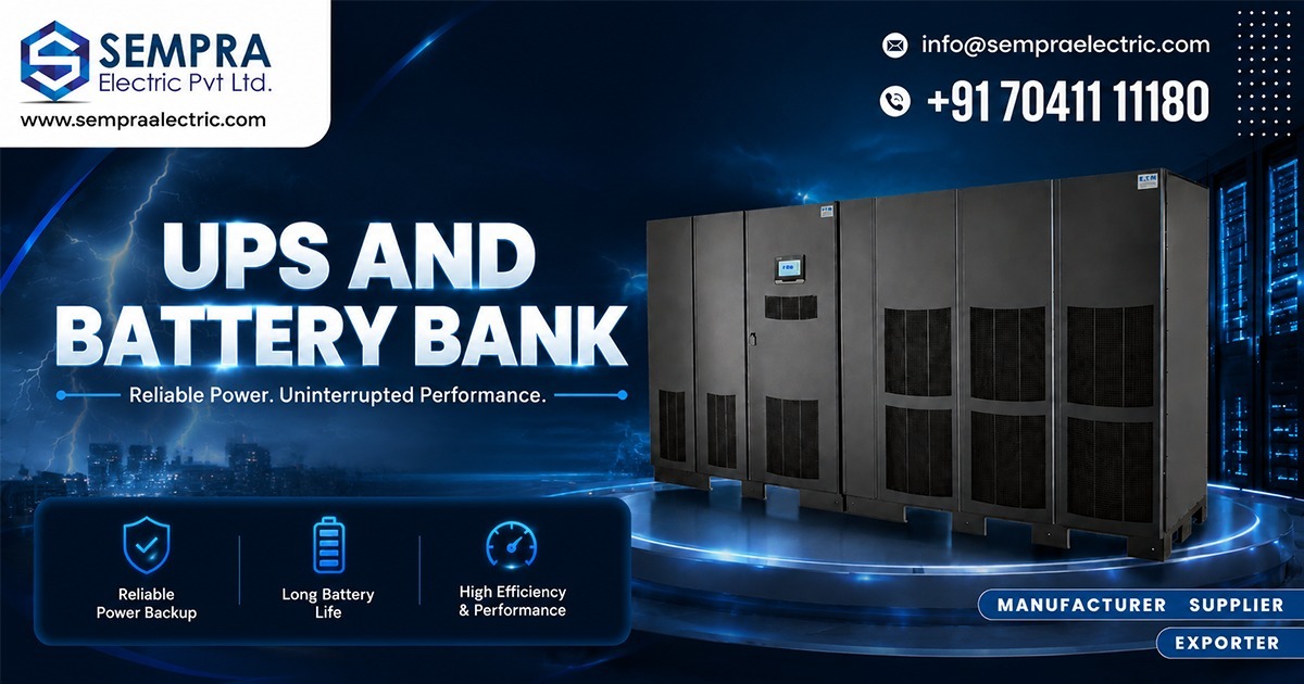 Exporter of UPS and Battery Bank in Madagascar