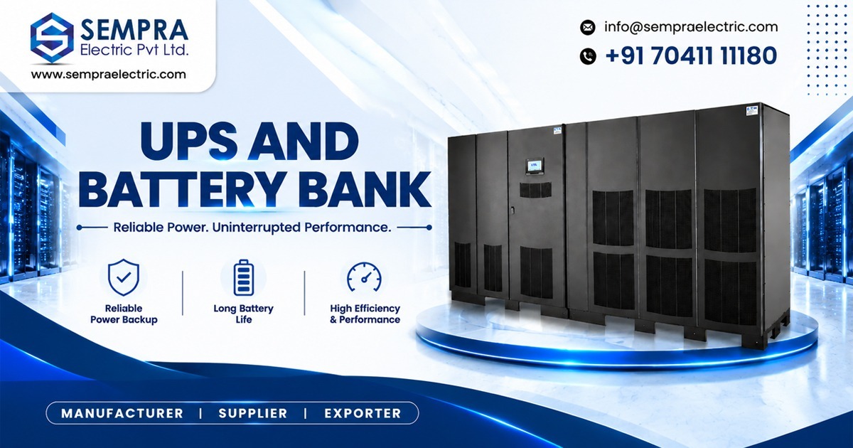 UPS and Battery Bank Exporter in Mauritius