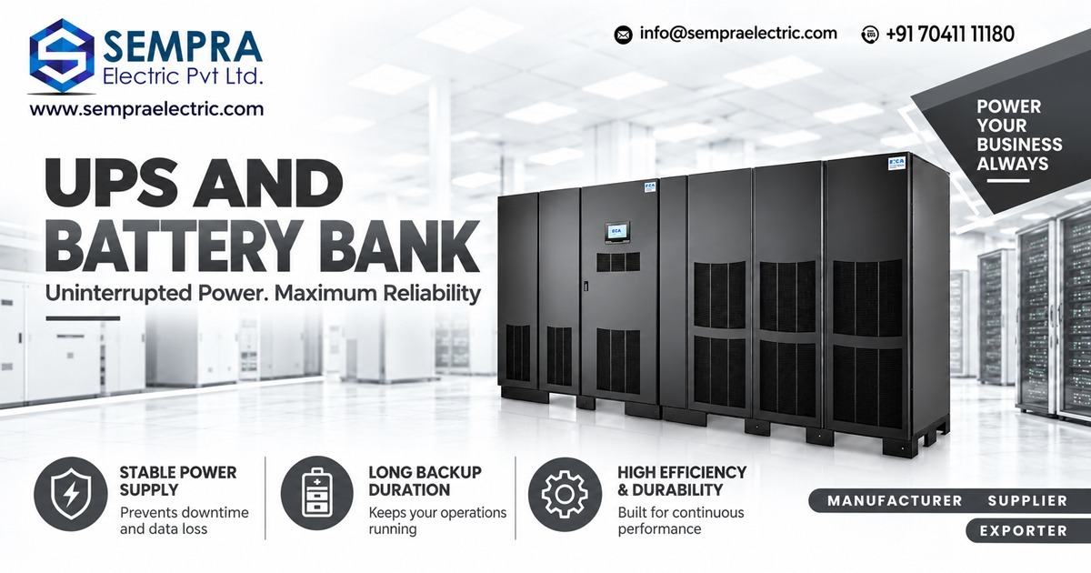 UPS and Battery Bank Exporter In Senegal